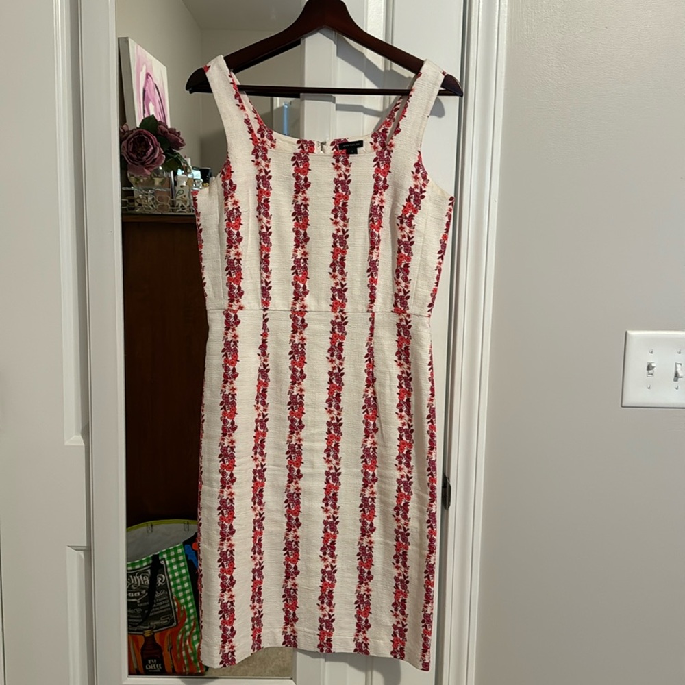 Ann Taylor Floral Midi Dress